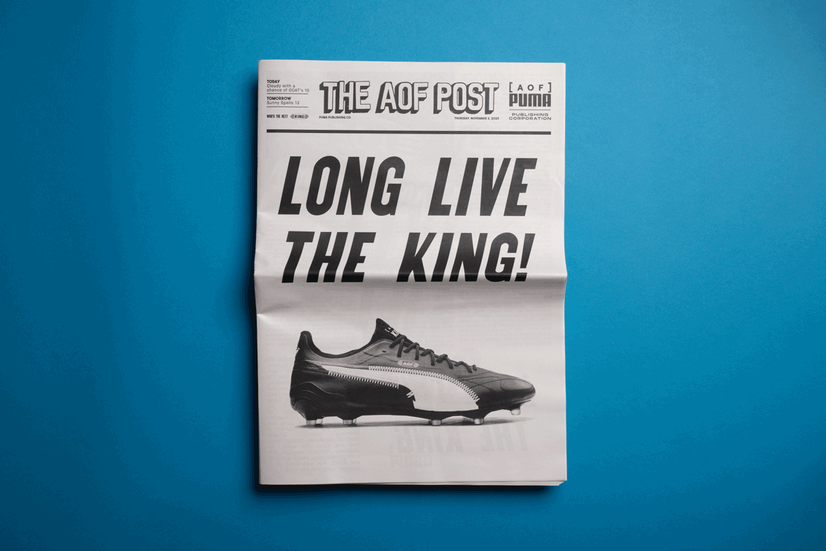 Newspaper Club for Puma x The Art Of Football