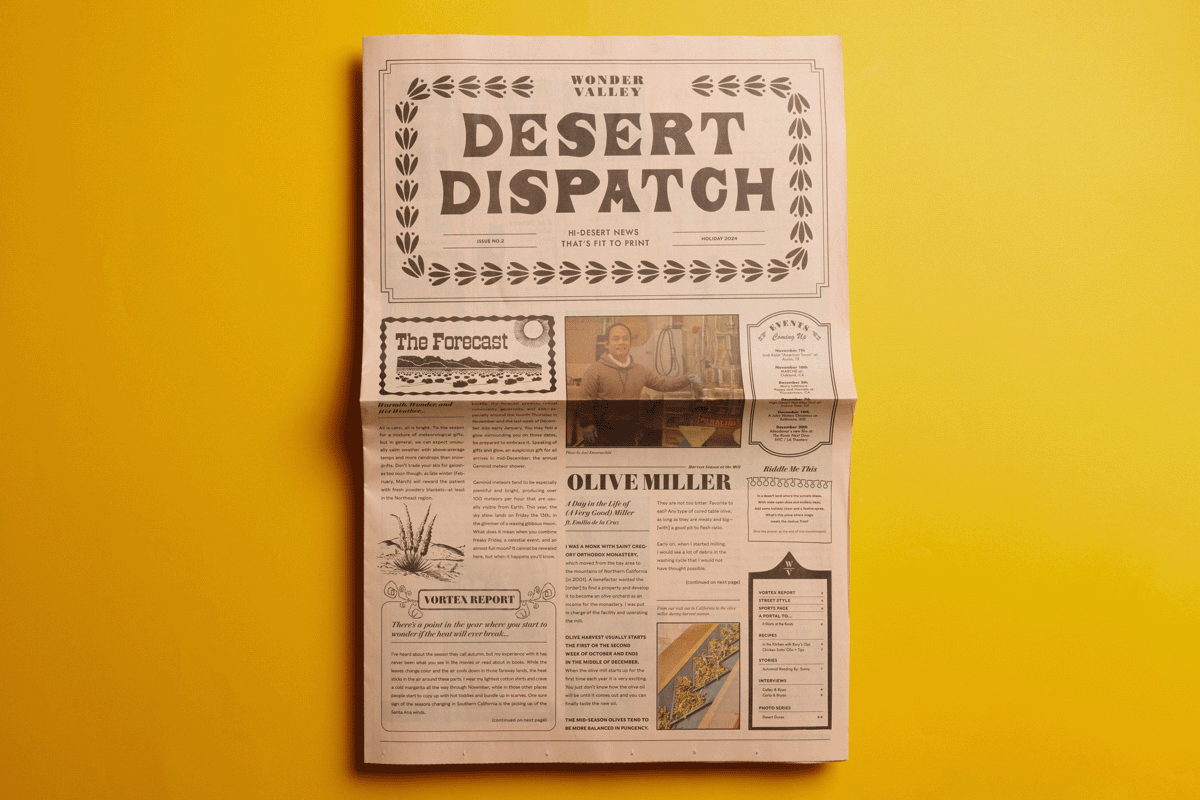 Desert Dispatch from Wonder Valley