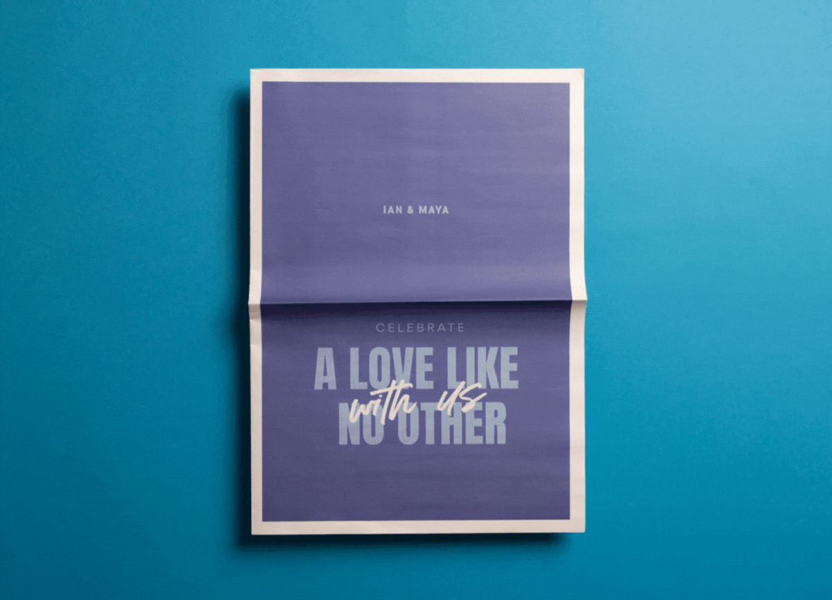 Broadsheet Wedding