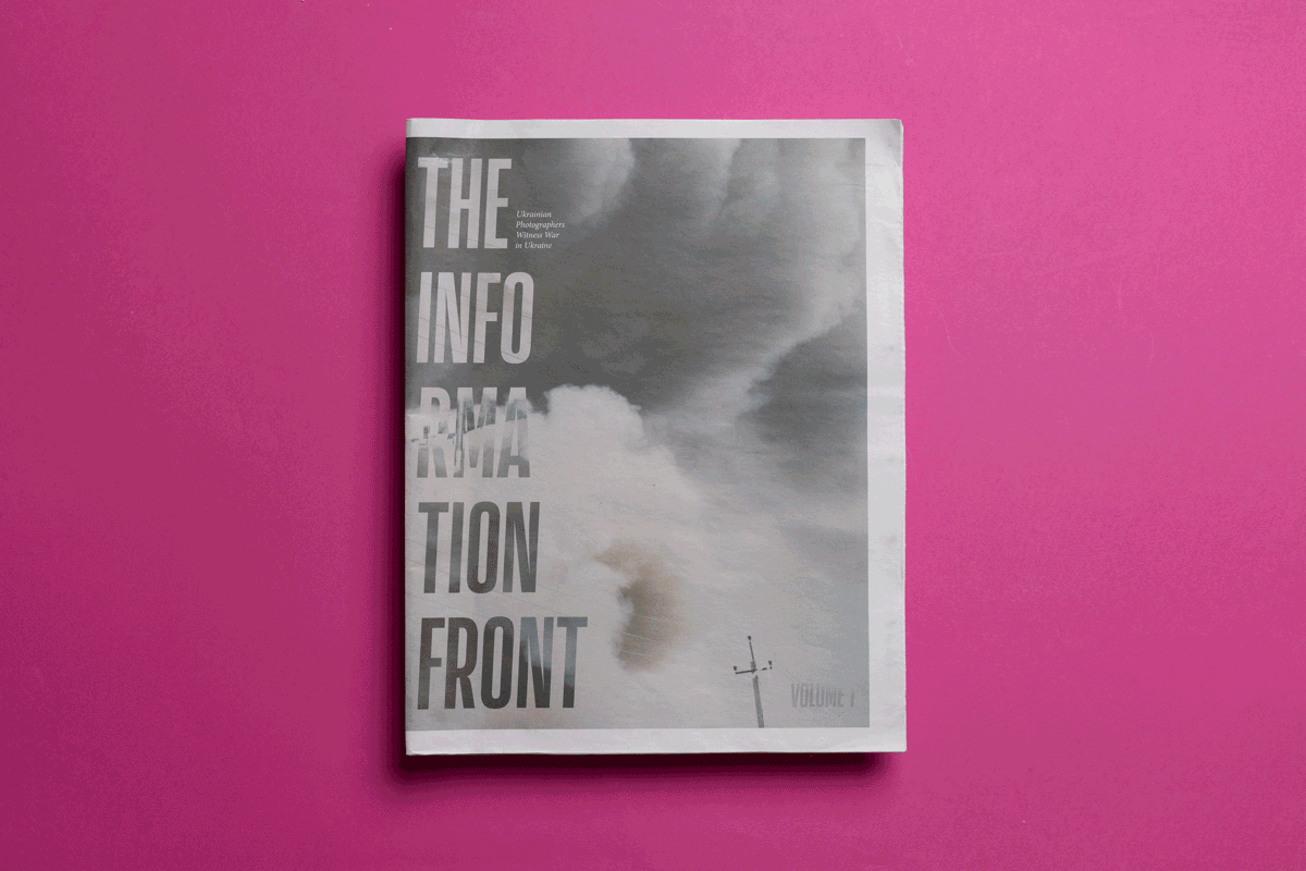 The Information Front photography from Ukraine newspaper printed by Newspaper Club