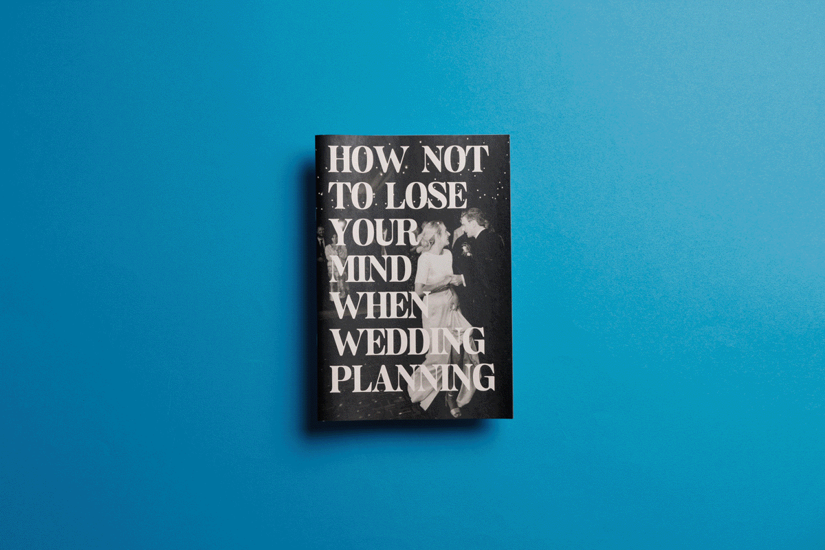 How not to lose your mind when wedding planning zine by Ivy and Pine Photography