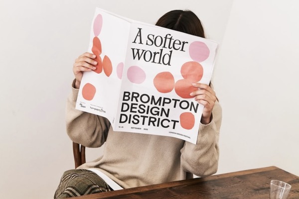 Brompton Design District newspaper for London Design Festival
