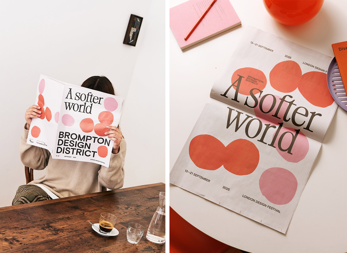 Brompton Design District newspaper for London Design Festival
