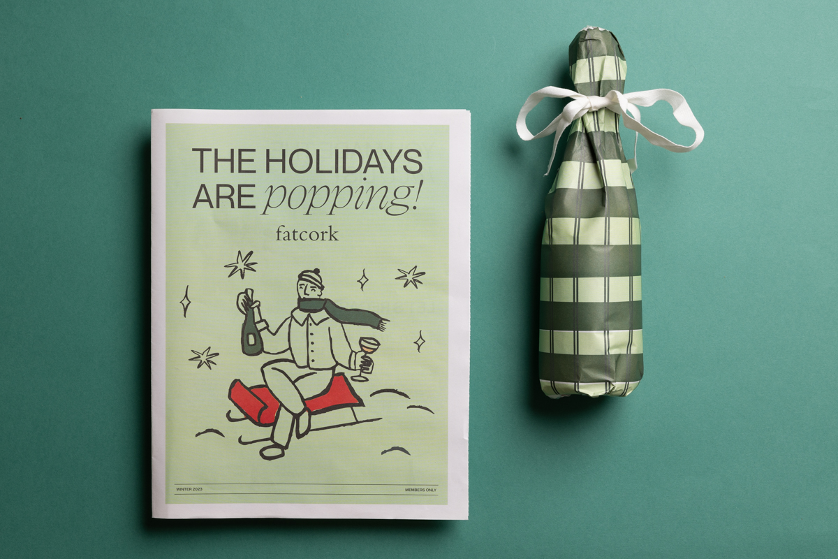 Fatcork holiday newspaper and wrapping paper printed by Newspaper Club