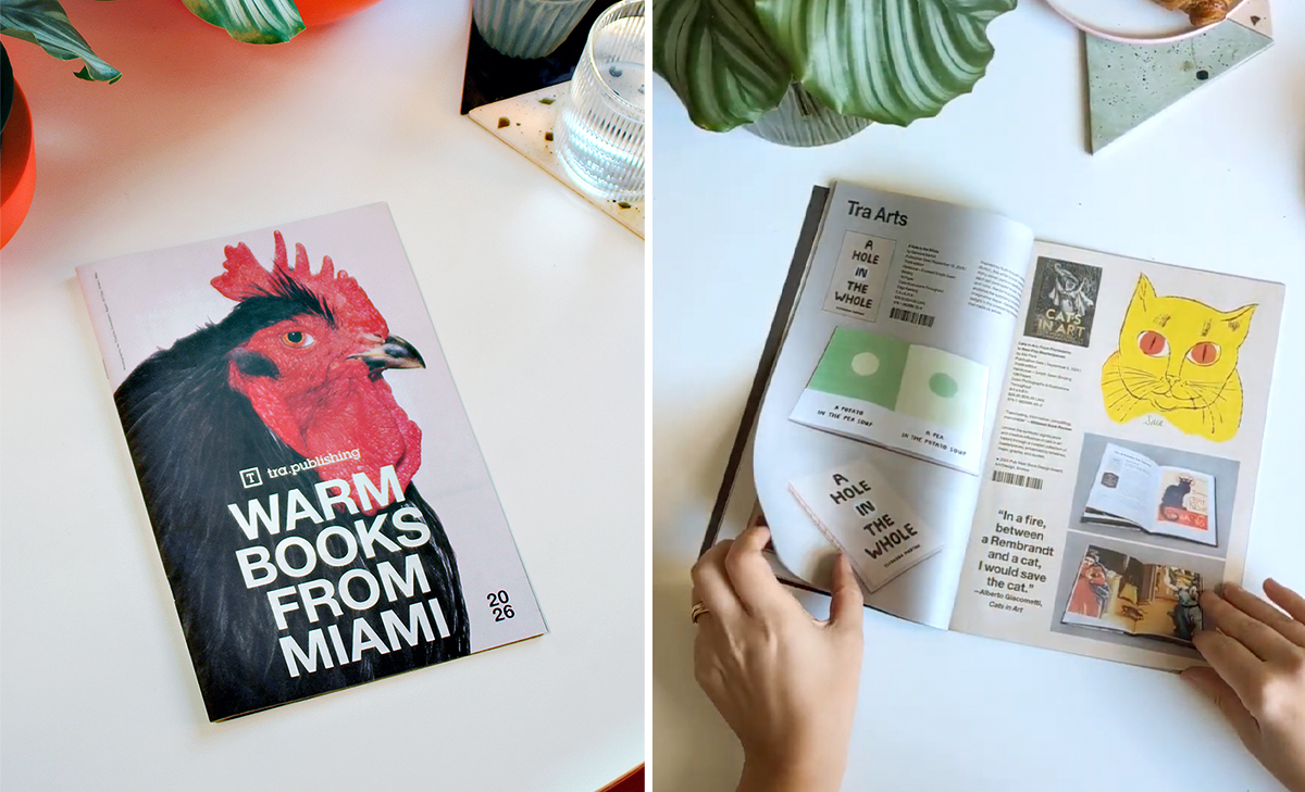 Tra Publishing Warm Books from Miami newspaper