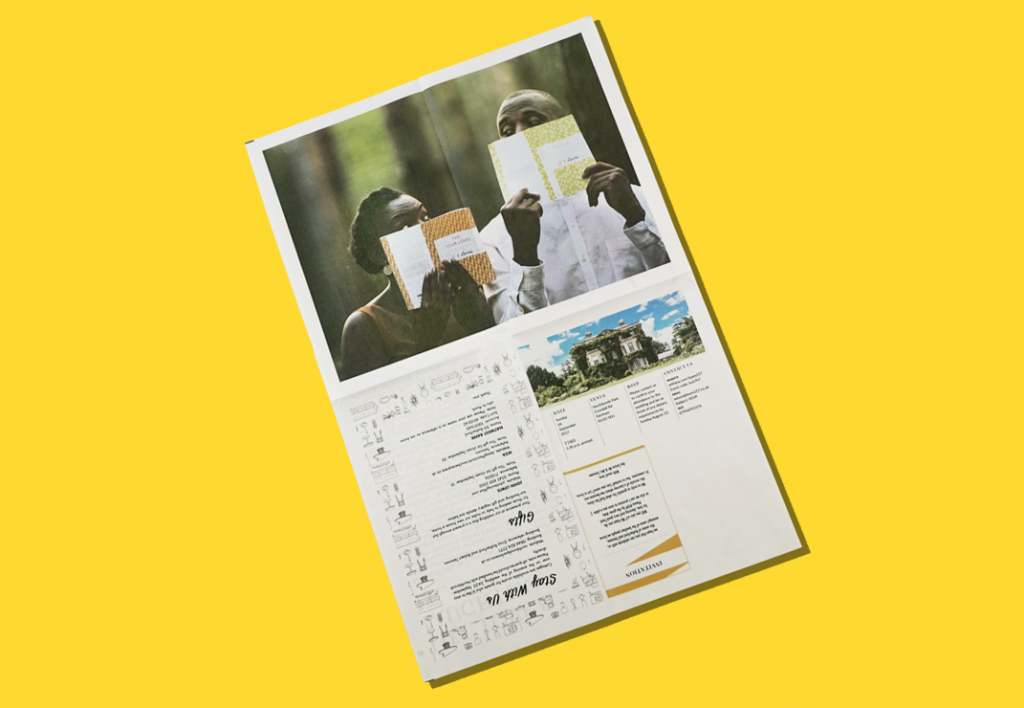 8 Ideas for Creative Wedding Newspapers